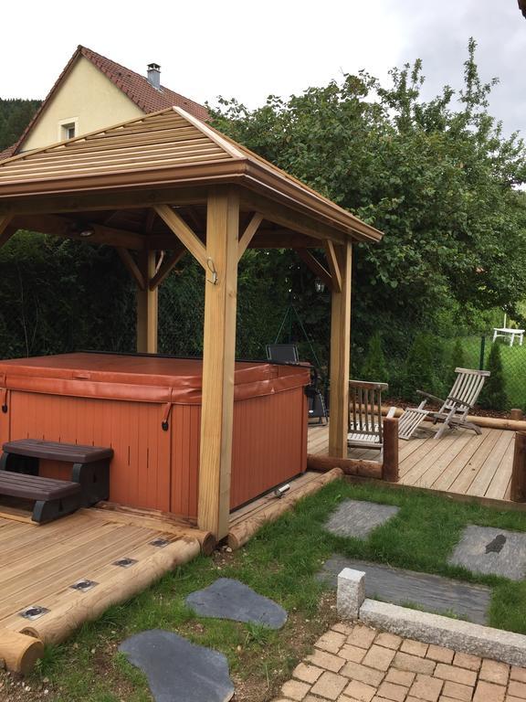 Le Chalet Du Pont Des Fees - Sauna & Spa Gerardmer Bilik gambar